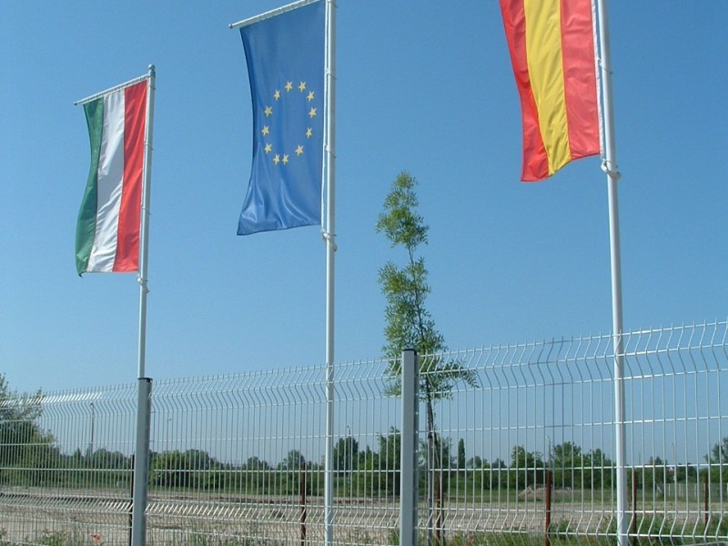 Ország zászló rudak